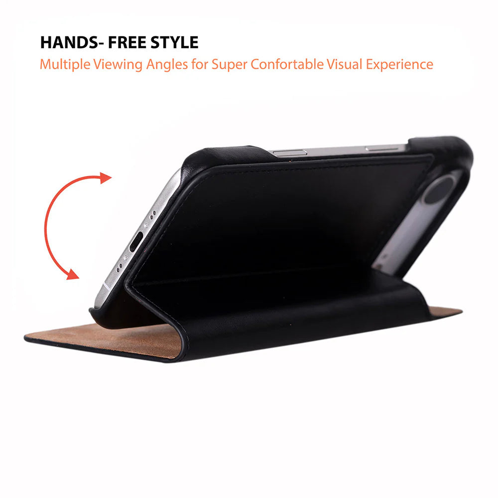 Sonat Leather iPhone 17 Air Folio Case