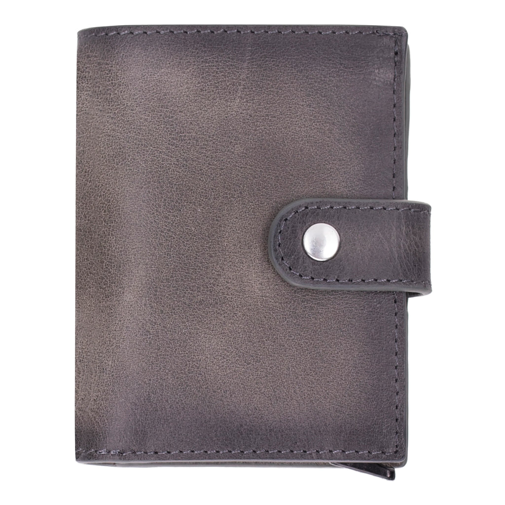 Palertag Leather Mechanical Card Holder Bouletta