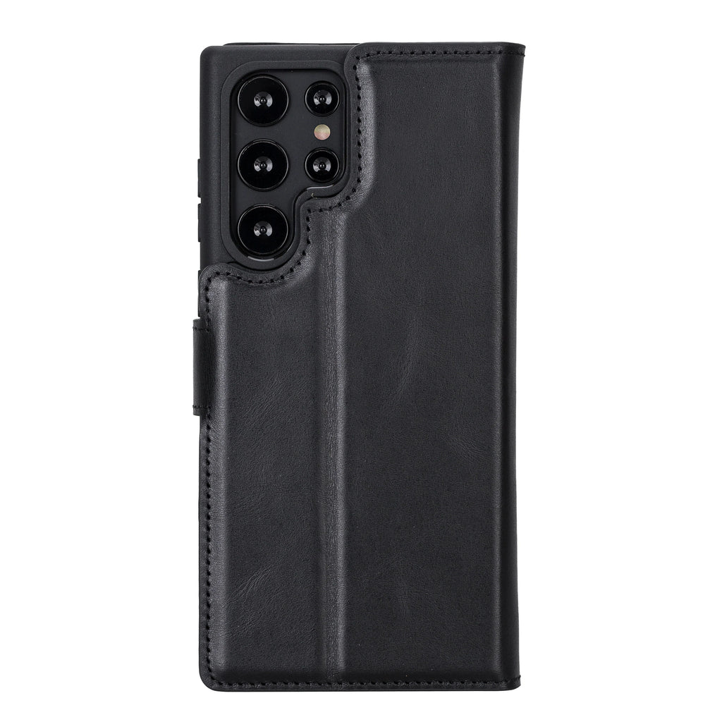 Magic Samsung Galaxy S23 Ultra Leather Detachable Wallet Case