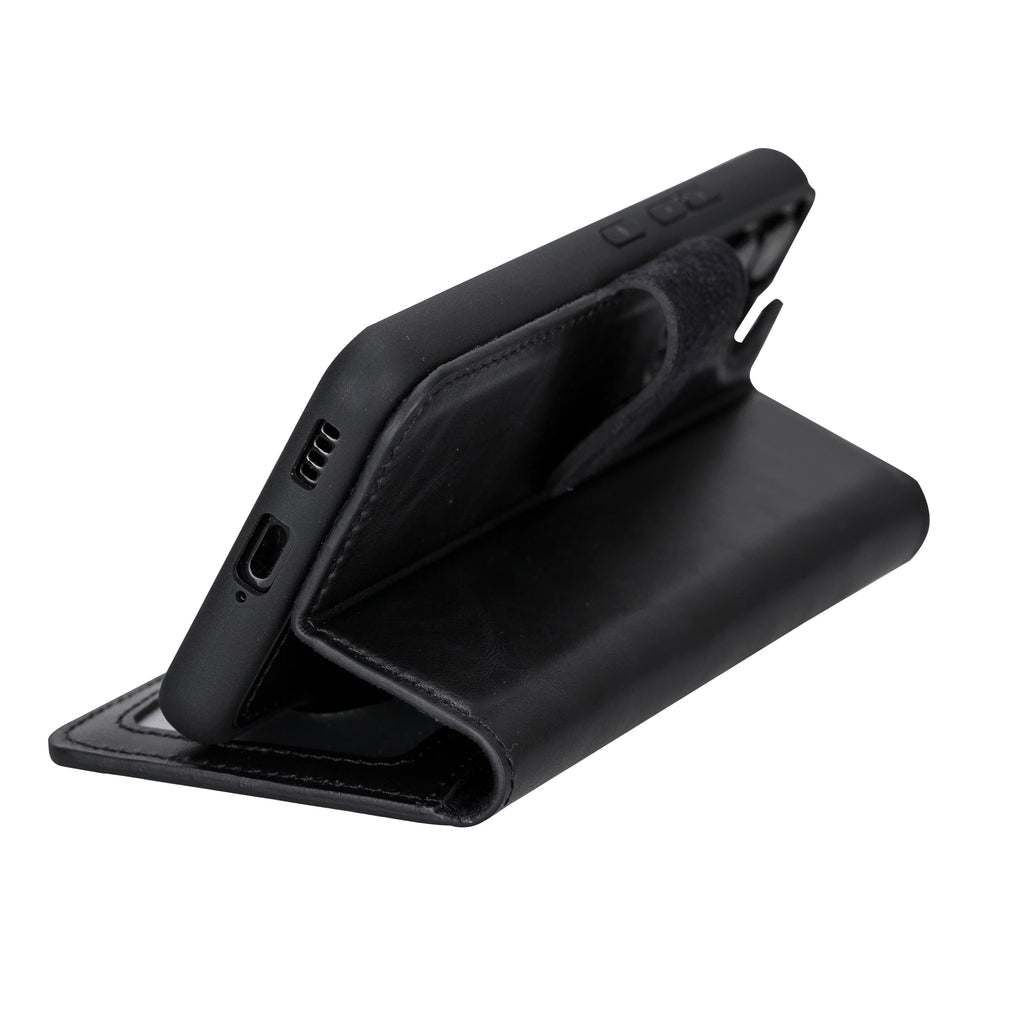 Magic Samsung Galaxy S23 Ultra Leather Detachable Wallet Case