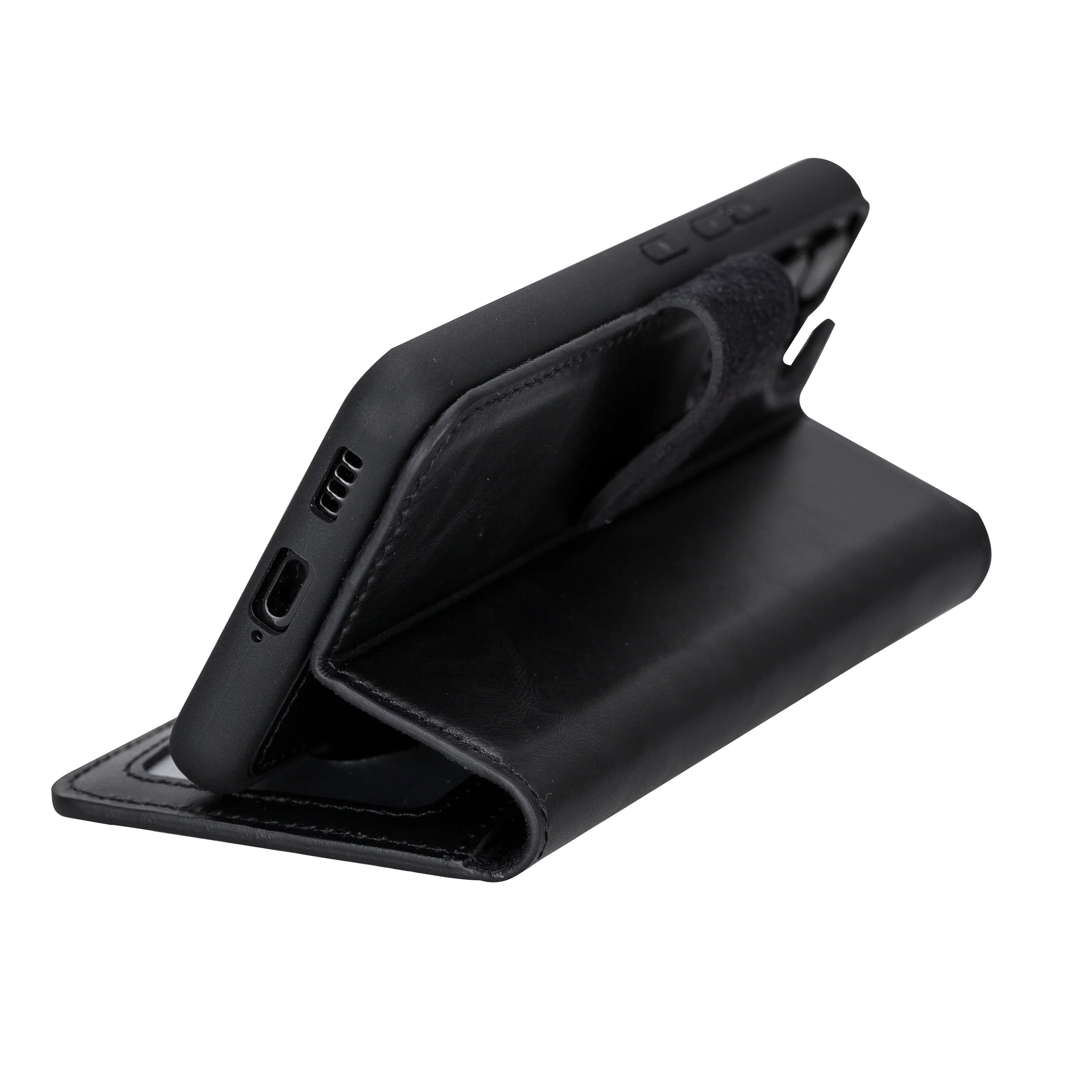Magic Samsung Galaxy S23 Ultra Leather Detachable Wallet Case