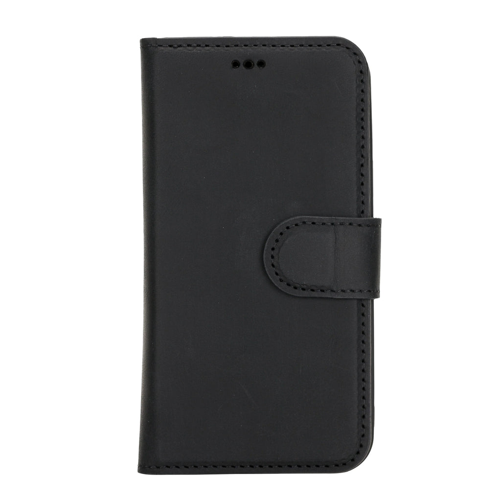 Liluri iPhone 12 Mini Detachable Leather Wallet Case