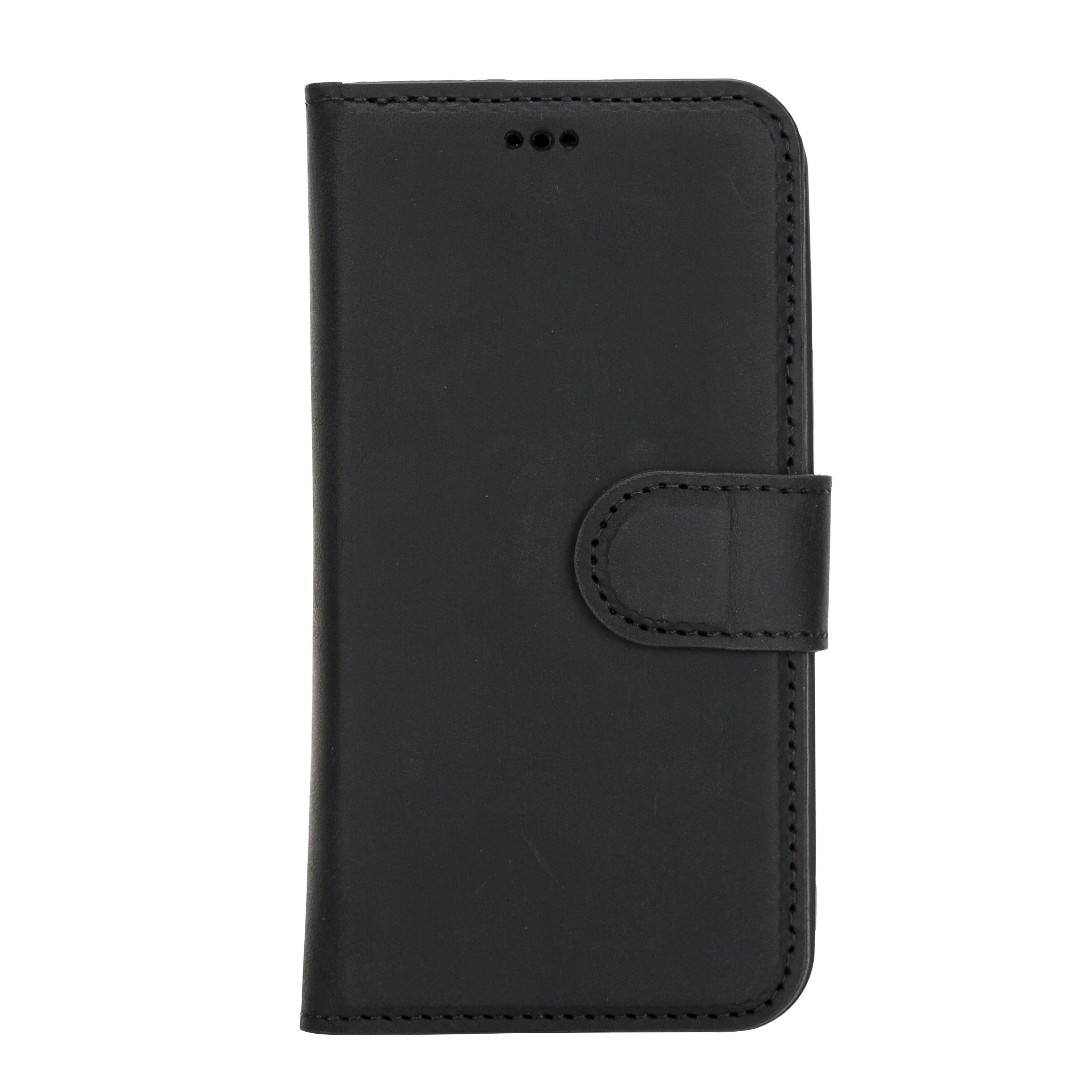 Liluri iPhone 12 Mini Detachable Leather Wallet Case