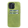Rock Cover iPhone 13 Pro Leather Case with Card Holder