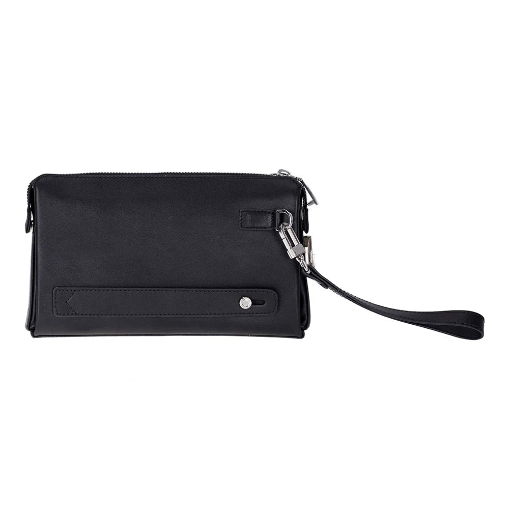 Lupus Leather Clutch Bag
