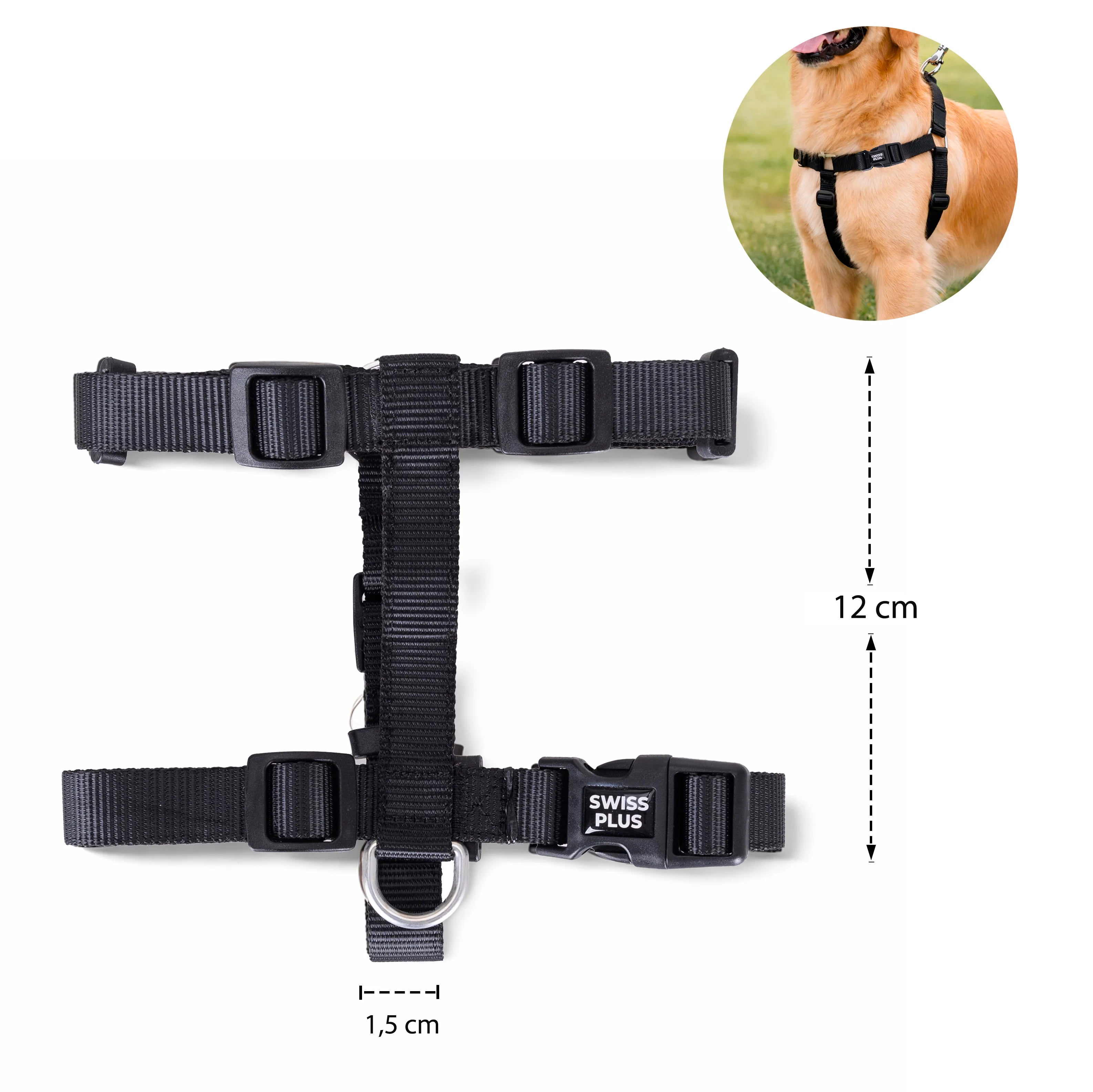 Solid Color H-Type Harness
