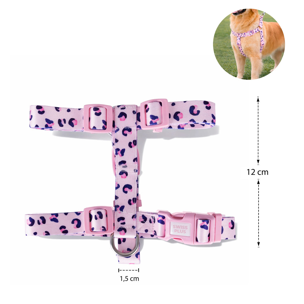 Patterned Recycled H-Type Harness