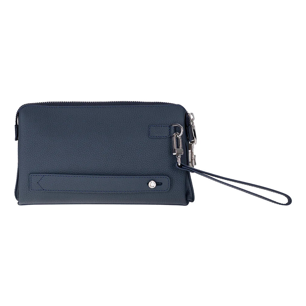 Lupus Leather Clutch Bag