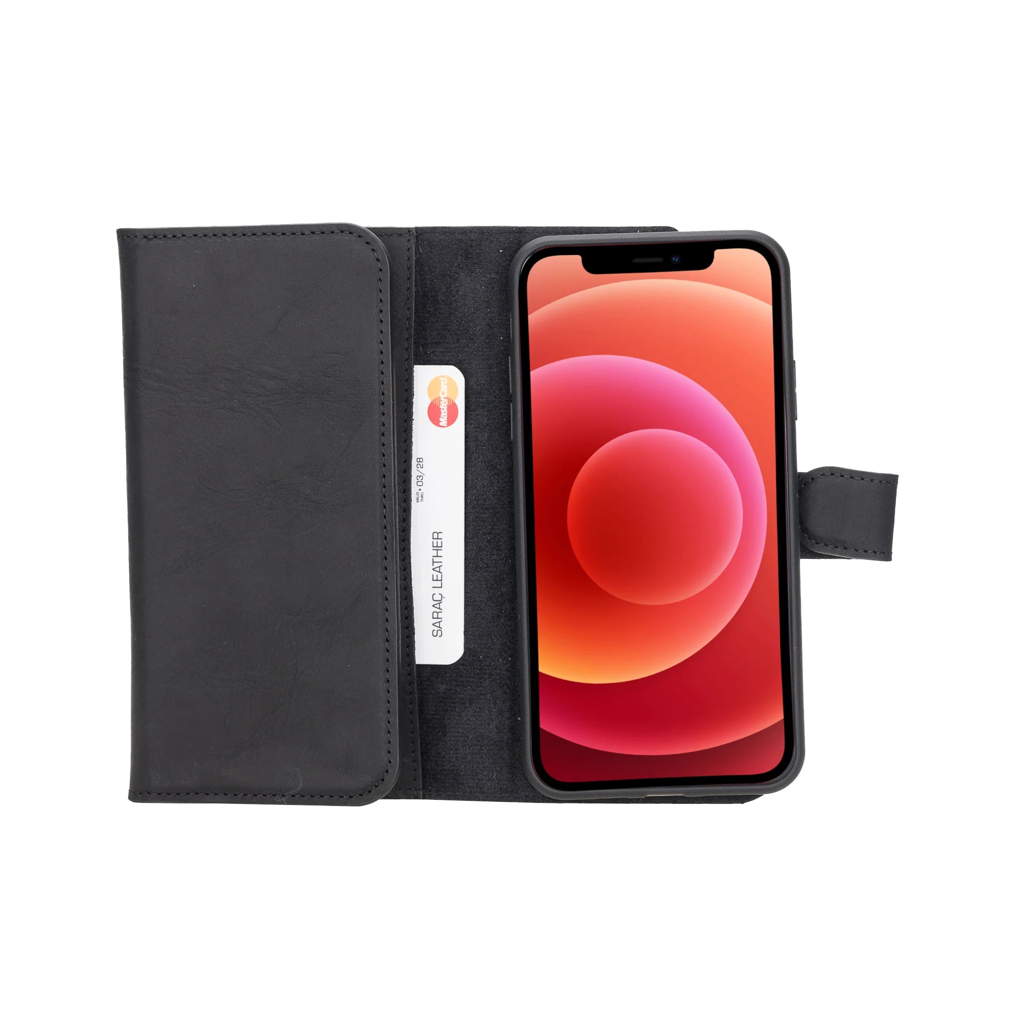 Santa iPhone 11 Pro Max Leather Detachable Wallet Case