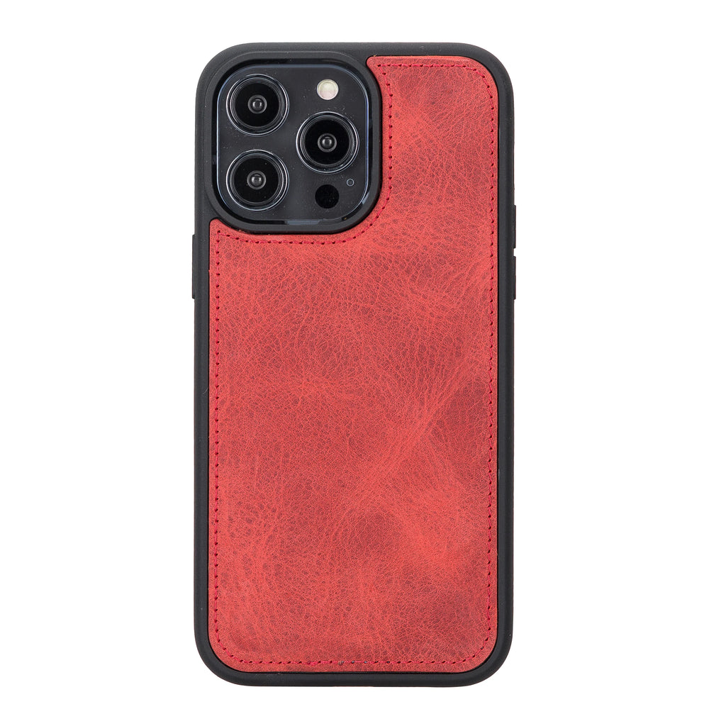 Liluri iPhone 14 Pro Max Detachable Leather Wallet Case