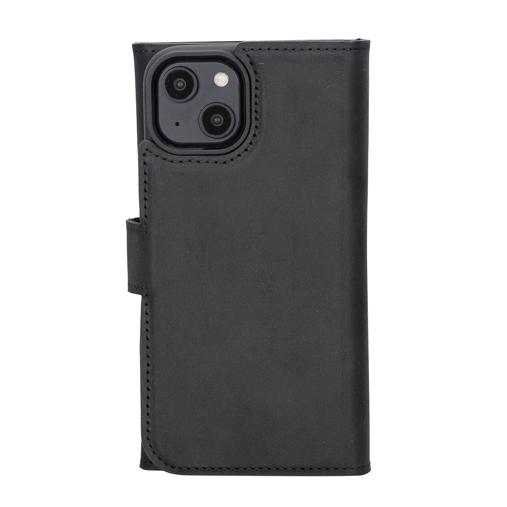 Santa iPhone 14 Leather Detachable Wallet Case