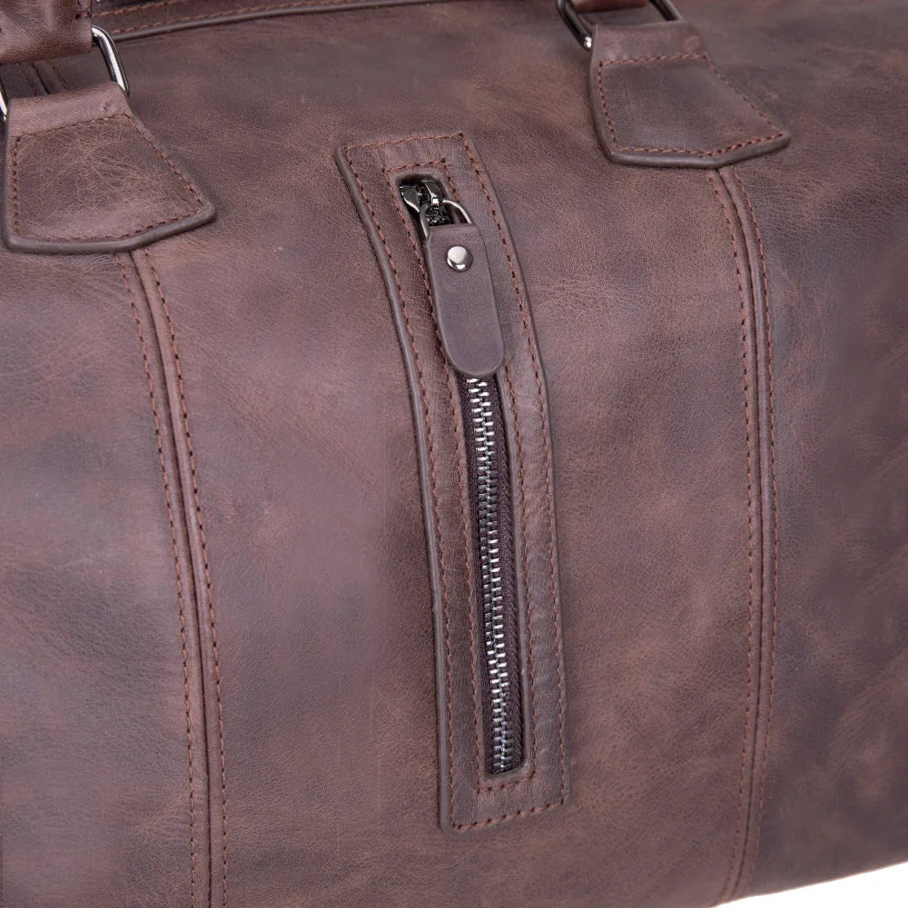 Dolly Leather Weekend Duffle Bag