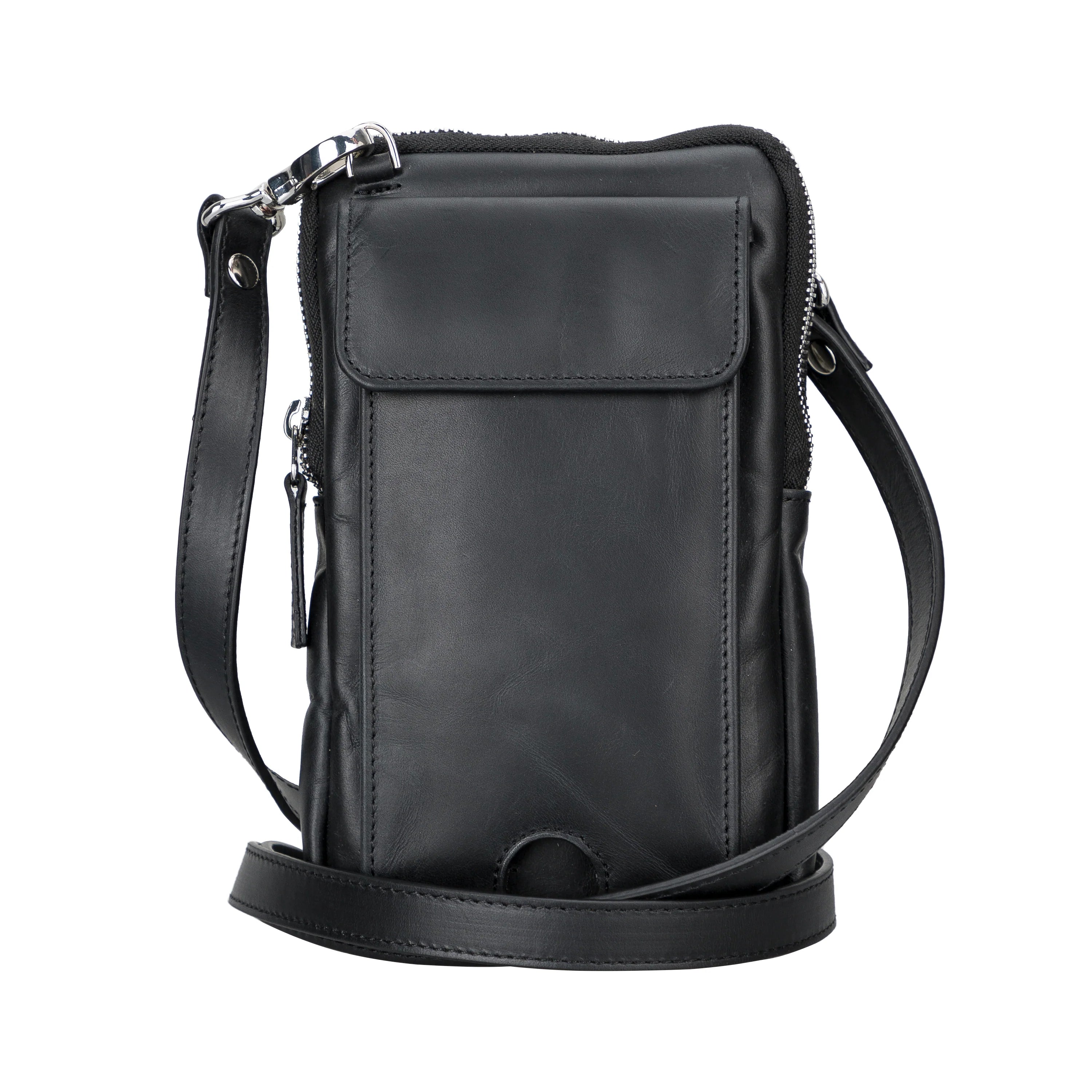 Nino Leather Crossbody Bag