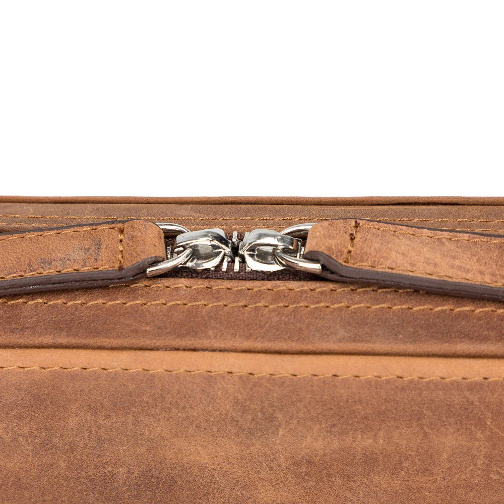 Leather Travel Cable Organizer
