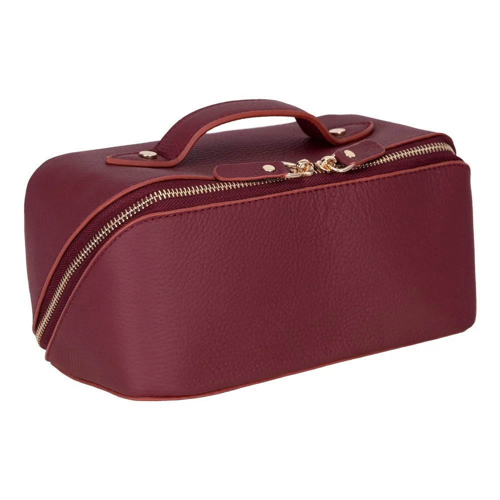Ella Leather Makeup Bag