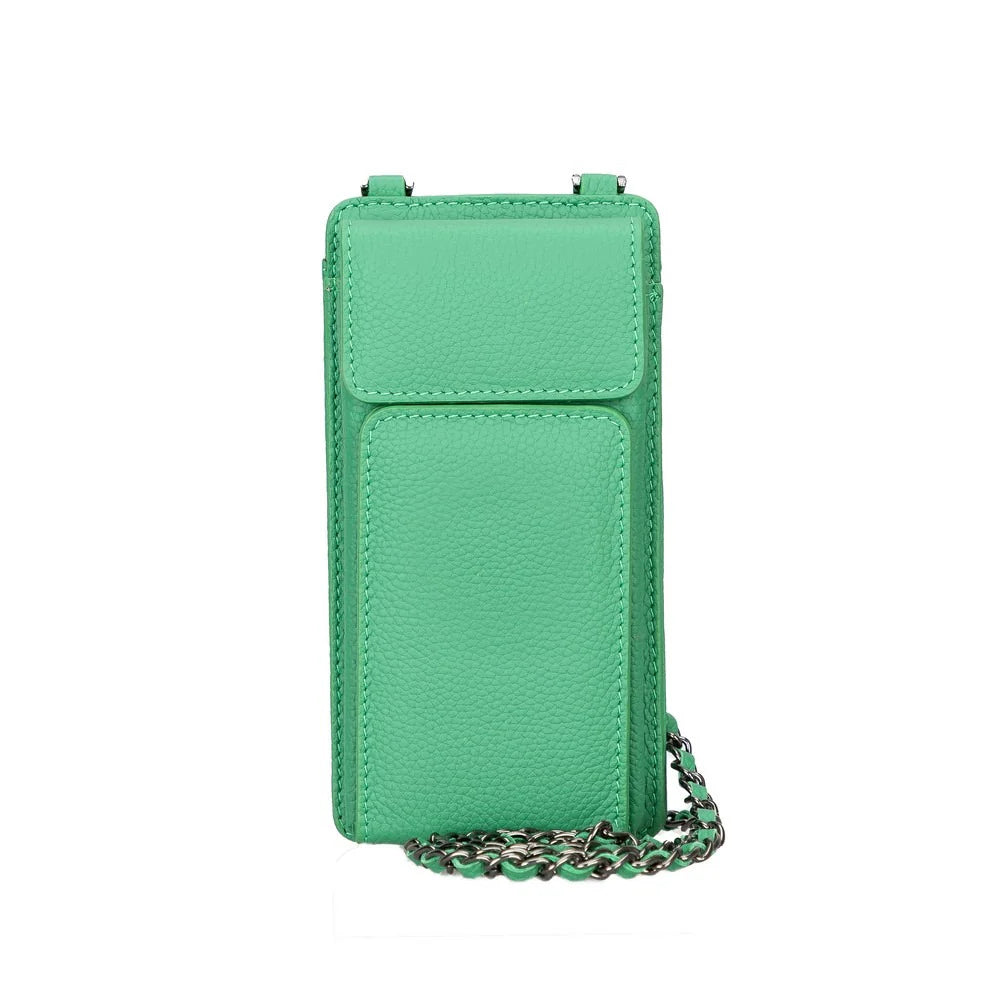 Avjin Crossbody Leather Bag Compatible with Phones up to 6.9"