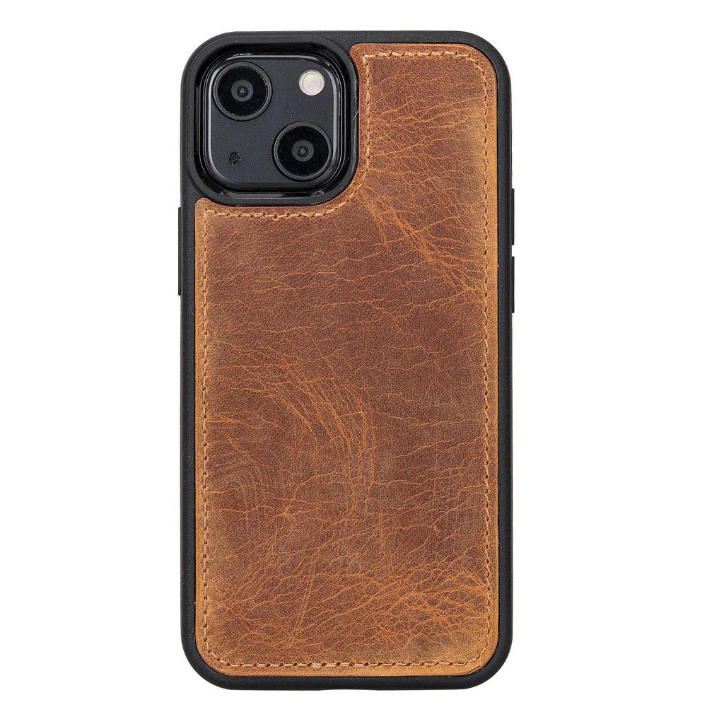 Santa iPhone 13 Mini Leather Detachable Wallet Case
