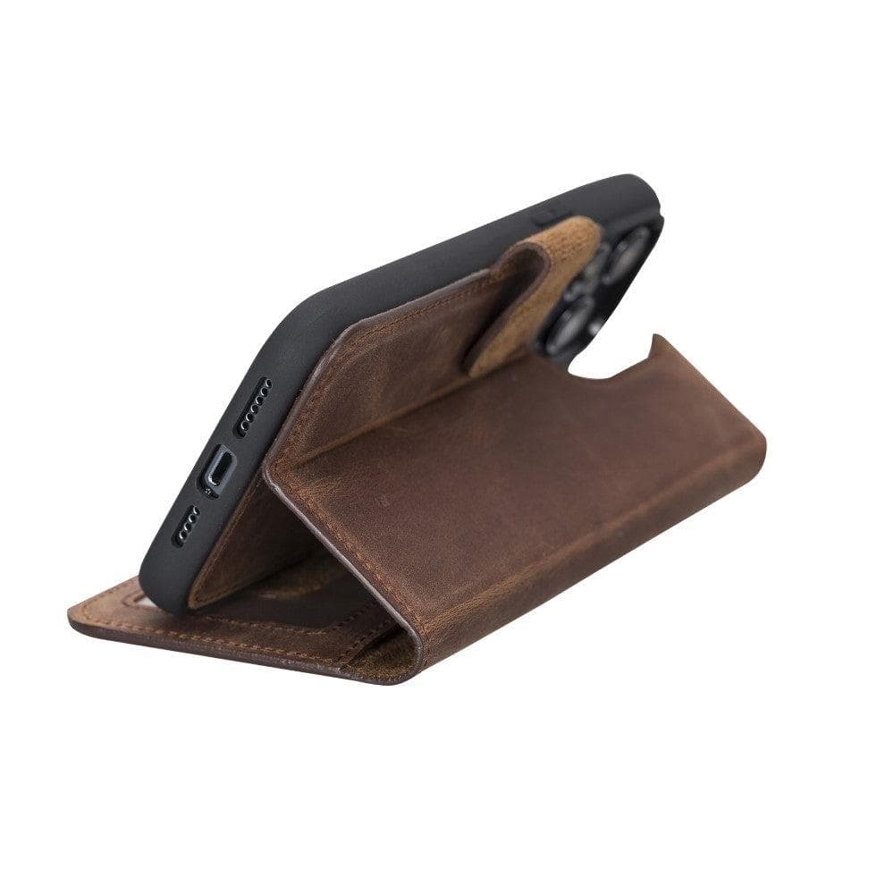Magic iPhone 14 Pro Detachable Leather Wallet Case