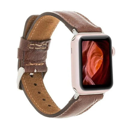 Leather Apple Watch Bands - Classic Style RST1