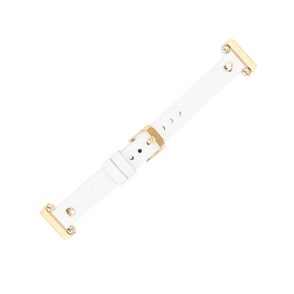 Leather Apple Watch Bands - Ferro Gold Trok Style G7