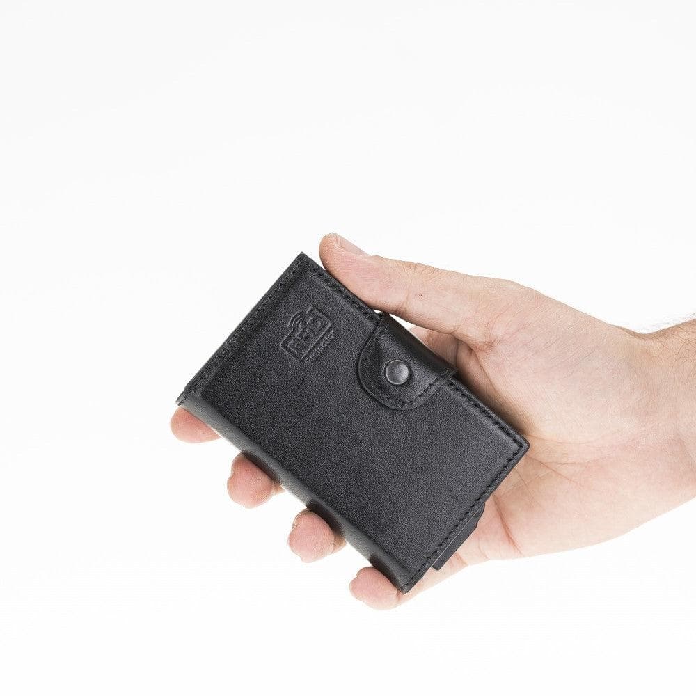 Mondello Leather Pop-Up Card Holder RST2EF
