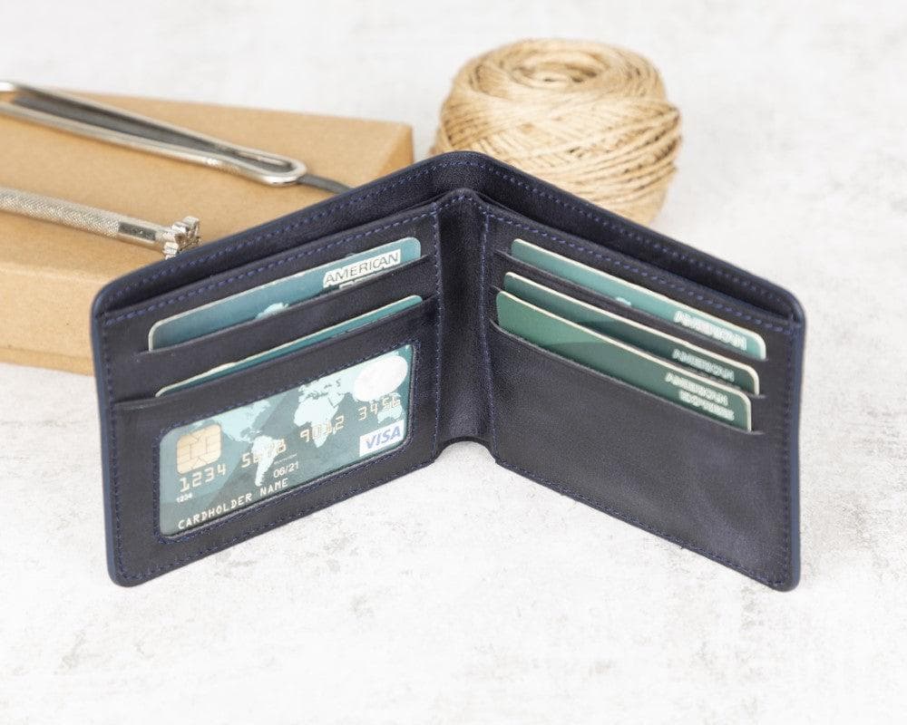 Bouletta Pier Handmade and Personalised Genuine Leather Wallet for Men's