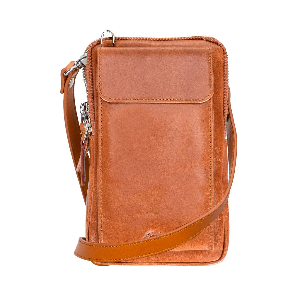 Nino Leather Crossbody Bag
