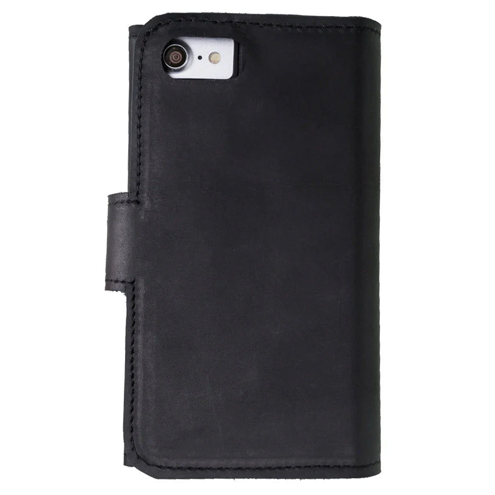 Santa iPhone SE / 8 / 7 Leather Detachable Wallet Case